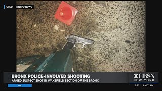 Police Shoot Armed Suspect In The Bronx