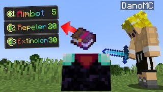 Paso Minecraft pero Tengo Encantamientos Custom OP