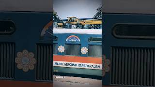 Indian Railway Locomotive dedicated to Major Mukund Varadarajan #amaran #trainvideos #train  #loco