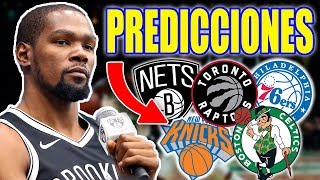 ¿KYRIE IRVING, DURANT Y NETS CAMPEONES? / PREVIA DIVISIÓN ATLÁNTICA NBA