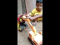 បូរិនលេងឡានដឹកដី borin playing with a truck short video