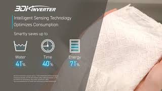 3Di+ Inverter: Intelligently Optimizes Your Washing Performance | Panasonic SMART Hygiene Washer