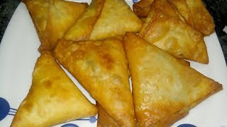 சமோசா செய்வது எப்படி/How To Make Potato Samosa/South Indian Snacks