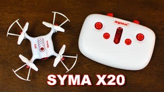 Not Your Typical Pocket Drone - Syma X20 Altitude Hold - TheRcSaylors