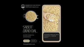 Suveagro® Urad Dal White (Urad Gota) - Premium Quality