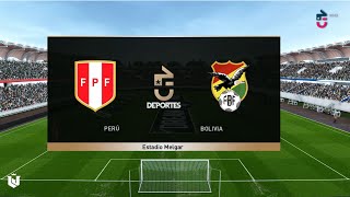 Peru vs Bolivia - Amistoso Internacional  | Gameplay Pes 2021