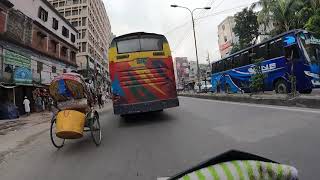 Main Road Badda To Kakrail | Dhaka Vlog