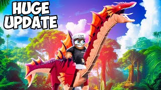 DINOSAUR SIMULATOR HUGE UPDATE IN ROBLOX