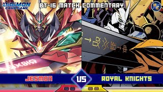 Jesmon vs Royal Knights - BT-16 Matchplay Commentary