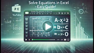 Solving Polynomial Equation Using Goal Seek In Excel