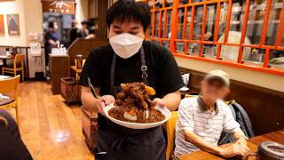 普通の食堂かと思ったら驚愕のデカ盛りカツカレーが出てくる中華定食屋