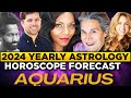 AQUARIUS 2024 YEARLY ASTROLOGY (FINANCE, MEDICAL, RELATIONSHIPS, SPIRITUAL)