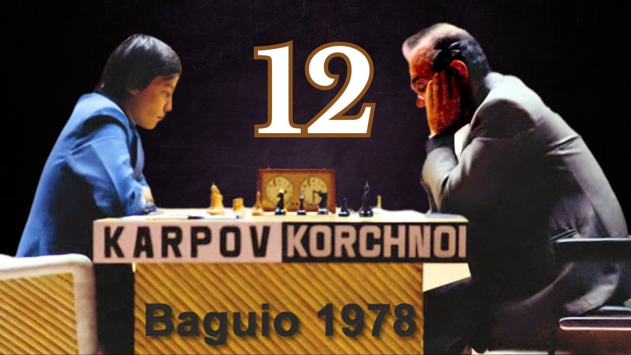 Anatoly Karpov Vs Viktor Korchnoi | World Championship Match 1978 ...