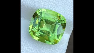 Natural Green Peridot Gemstone