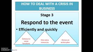 Crisis Management