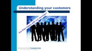 Understanding Customers - Focus Groups