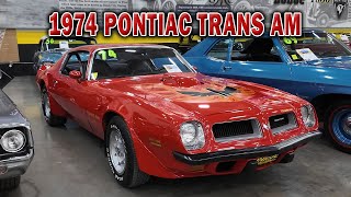 1974 Pontiac Trans Am at Unique Classic Cars Mankato Minnesota