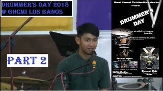 Rickson Ruiz ( Drummer's Day in Laguna 2018 Part 2)