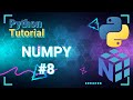 Python Data Science Tutorial: Numpy #8 Saving and Loading Files in Numpy