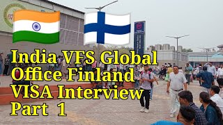 India VFS Global Office Finland VISA Interview - Part 1 ( India - Finland Sinhala Video)