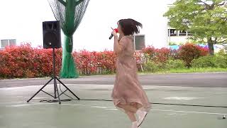 ROUTE258アイドル、7周年記念公演(AMEアイドル)みかんソロ⑤♪パレオはエメラルド♪平田公園グリーンドーム2022.4.17