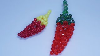 How To Make Beaded Chili Pepper 🌶🌶