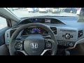 2012 honda civic lx pov asmr style test drive