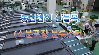 산들목 소분포장 분류소터