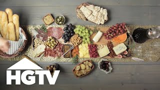 How to Make an Epic Meat and Cheese Spread | HGTV