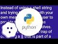 How to make a generic method in Python to execute multiple piped shell commands?