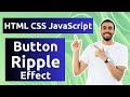 Code a Button Ripple Effect with HTML CSS and JavaScript