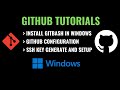How to Generate and add SSH key to GitHub | Github Configuration in English