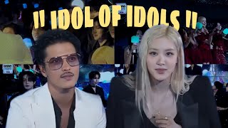 Idols Reaction to Rosé and Bruno Mars at the 2024 MAMA Awards