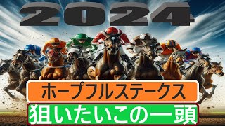 【競馬展望】２０２４年ホープフルステークスの狙いたいこの一頭