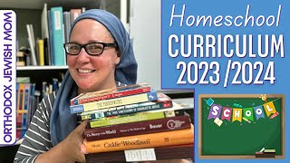 Creating My Own Curriculum | 2023 / 2024 Homeschool Curriculum Picks | Orthodox Jewish Mom