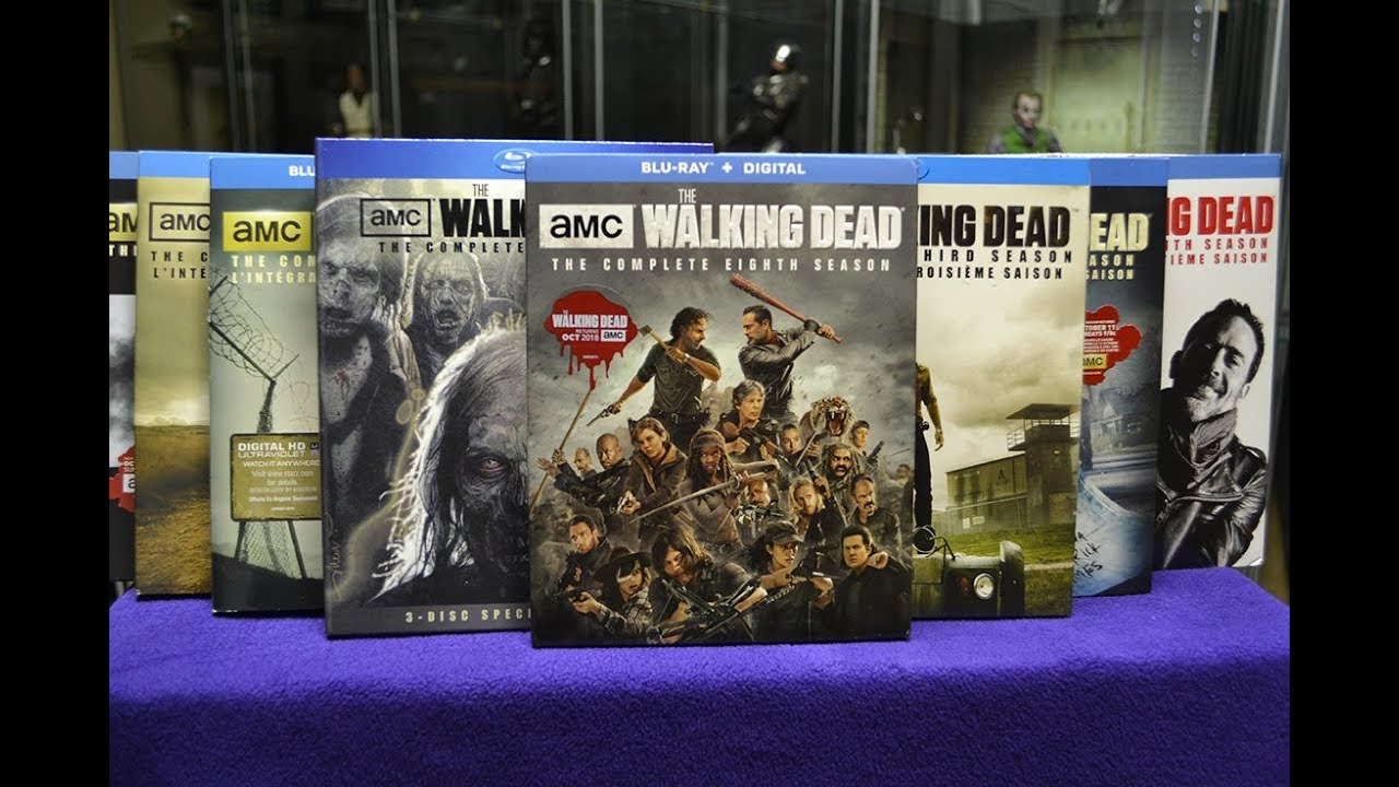 THE WALKING DEAD SEASON 8 WALMART EXCLUSIVE BLU RAY UNBOXING - YouTube