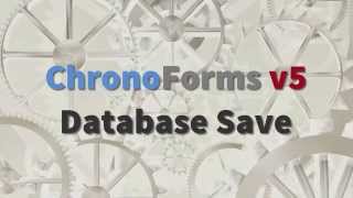 Database Save for ChronoForms v5