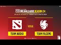 [Bahasa ID] Falcons vs Waska - Group Stage 2 Bo3 - DreamLeague S24 @VEENOMONDOTA