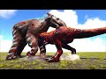 ark additions deinotherium vs. ark dinos and prehistoric beasts ark dino battle 🦎