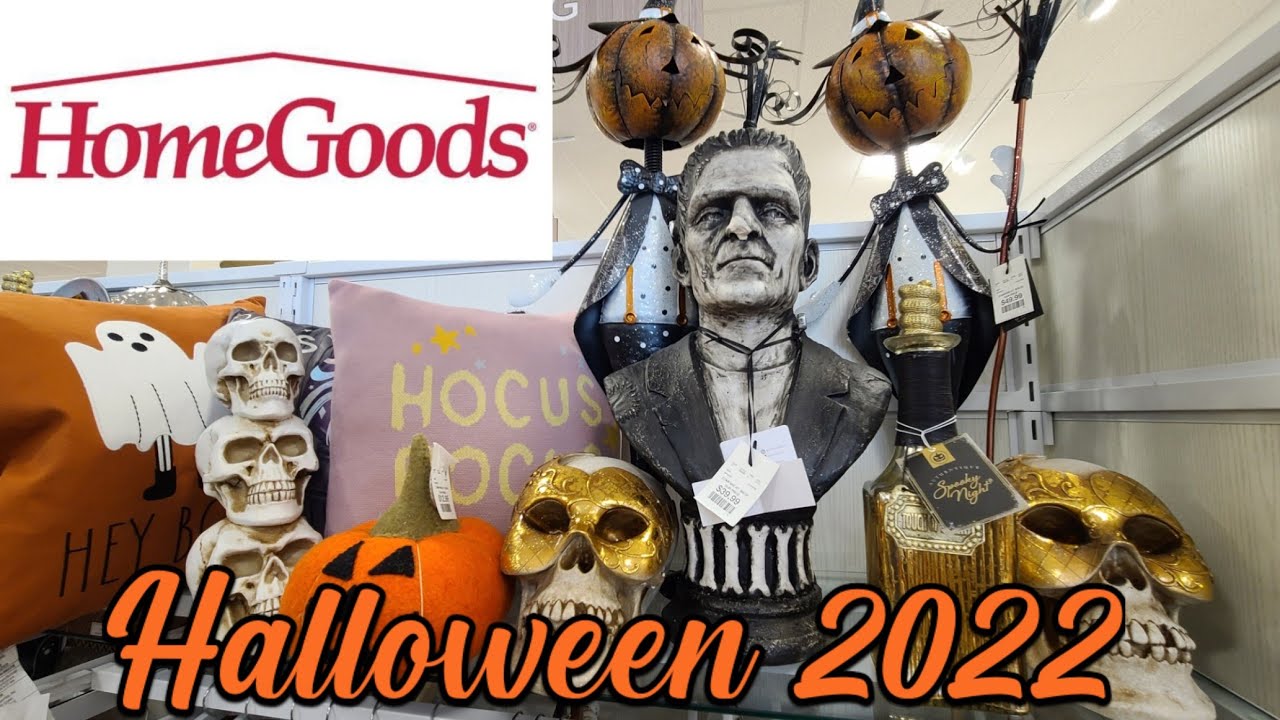 HomeGoods Halloween 2022 Decor Store Walkthrough - YouTube