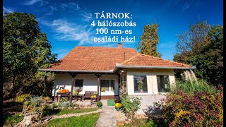 📢 TÁRNOKON ELADÓ HÁZ: Tárnokligeten otthonos, 4 hálószobás, 100 nm-es családi ház!