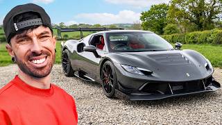 MODIFYING MY WRECKED FERRARI 296 THAT I REBUILT