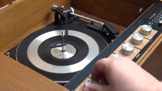 HMV Stereomaster 2402 radiogram -  pt1, BSR MA70 turntable lubrication