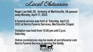 Obits for April 24, 2023