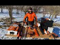 All my battery powered tools from Stihl.