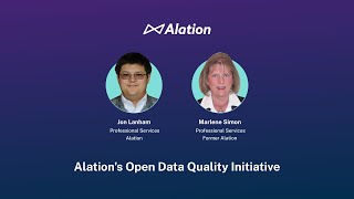 Alation Brief — Open Data Quality Initiative