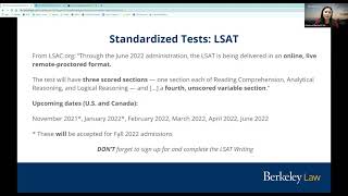 Parts of the Application: Test Scores, Academic Record, and Related Addenda