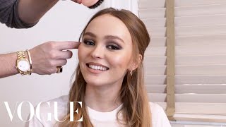 Lily-Rose Depp Gets Ready for Chanel’s Métiers d'Art Show | Vogue