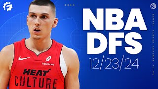 NBA DFS Picks \u0026 Strategy for #DraftKings \u0026 #FanDuel (12/23/24)