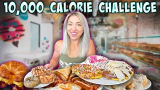 Eating BREAKFAST Foods ONLY | 10,000 Calorie Challenge